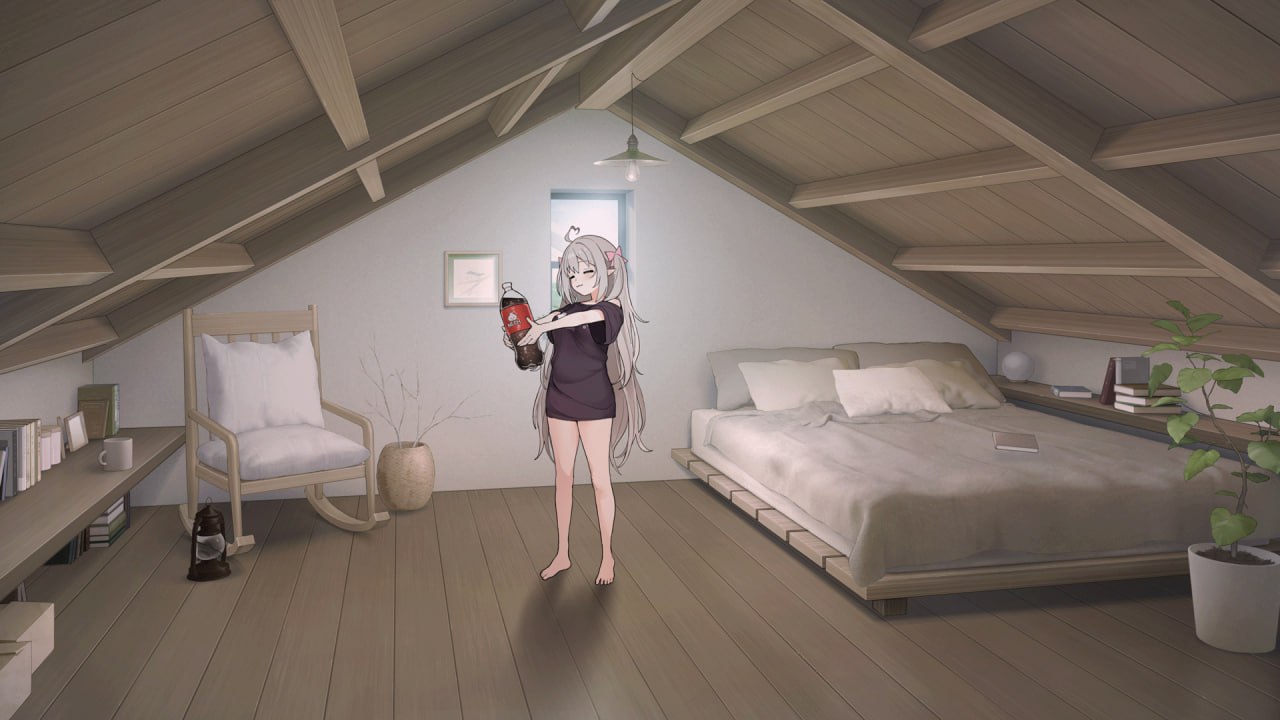 【PC电脑】与缺乏存在感的妹妹的简单生活/存在感薄い妹との簡単生活 v0.72A【SLG/互动/动态】汉化版