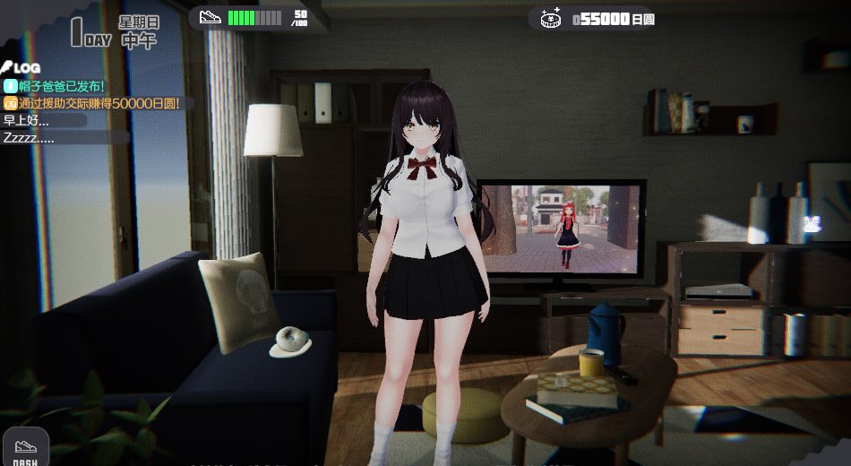 【PC电脑】离家出走少女模拟器 Runaway Girl Simulator V1.1.5【SLG/互动/触摸】官中