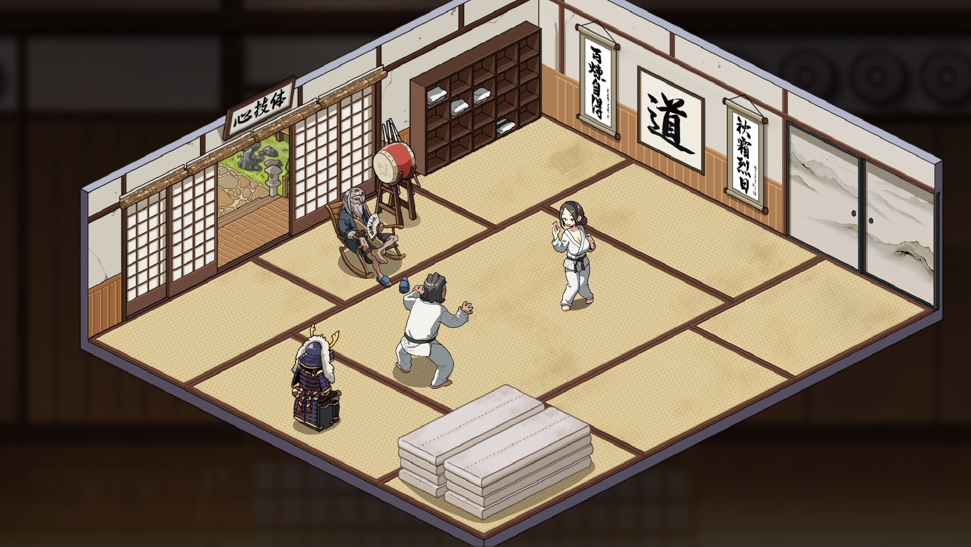 【PC电脑+安卓】护身术道场 V1.9.10+V1.9.12【SLG/动态/日系风】官中