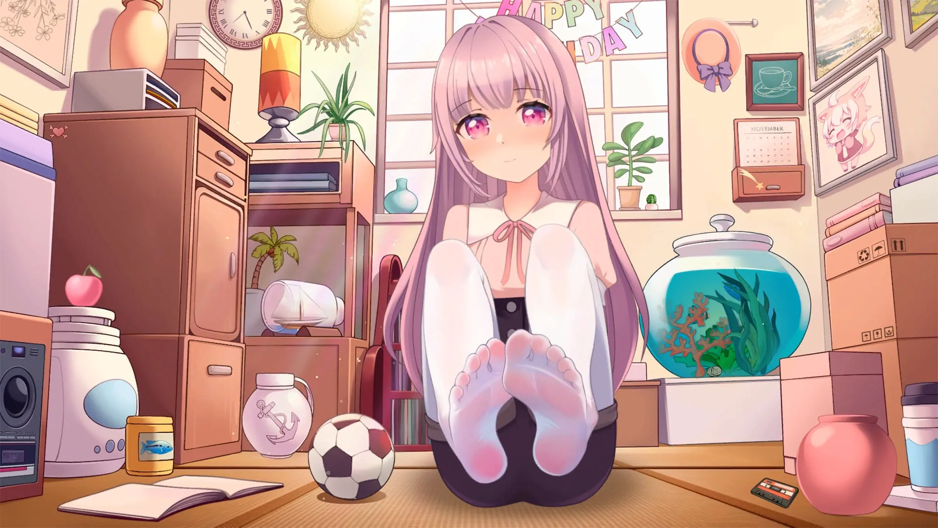 【SLG/互动/触摸】玉足少女Lovely Feet Girls(PC)官中