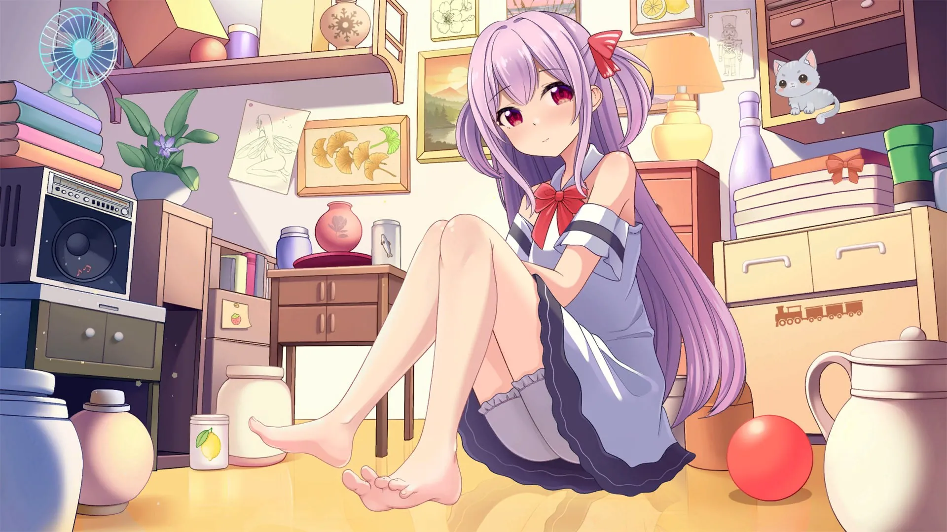 【SLG/互动/触摸】玉足少女Lovely Feet Girls(PC)官中